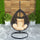 Virasat Single Seater Hanging Swing With Stand For Balcony , Garden Swing (Dark Brown)-VIRASAT FURNITURE & FURNISHING