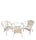 Virasat Outdoor Patio Seating Set 2 Chairs and 1 Table Set (Cream)-VIRASAT FURNITURE & FURNISHING