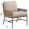 Virasat Outdoor Patio Seating Set 2 Chairs and 1 Table Set (Honey)-VIRASAT FURNITURE & FURNISHING