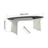 Virasat Outdoor Patio Seating Set 6 Chairs and 1 Table Set (Tan + White)-VIRASAT FURNITURE & FURNISHING
