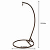 Virasat Outdoor Indoor Swing Jhula Hammocks Brown Stand-VIRASAT FURNITURE & FURNISHING