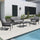 Virasat Outdoor Sofa Set 2 Seater, 2 Single Seater and 1 Center Table Set (Grey) Braided & Rope-VIRASAT FURNITURE & FURNISHING