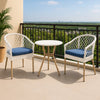 VIRASAT FURNITURE 3-Piece Outdoor Rattan Wicker Patio Set