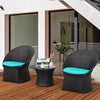 Virasat Outdoor Patio Seating Set 2 Chairs and 1 Table Set-VIRASAT FURNITURE & FURNISHING