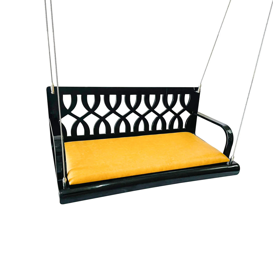 Virasat Fuerte Double Seater Hanging Swing Without Stand For Balcony , Garden Swing ( Acrylic )