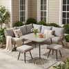 VIRASAT FURNITURE 6 SEATER L-SHAPE OUTDOOR ROPE SOFA SET