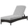Virasat Outdoor Swimming Poolside Lounger Black-VIRASAT FURNITURE & FURNISHING