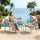VIRASAT FURNITURE SURFER OUTDOOR PATIO SEATING SET 2 CHAIRS AND 1 TABLE SET (GREY) BRAIDED & ROPE