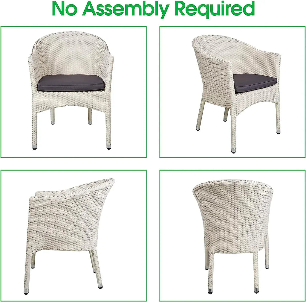 Virasat Outdoor Patio Seating Set 2 Chairs and 1 Table Set-VIRASAT FURNITURE & FURNISHING