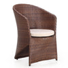 Outdoor Patio Dining Set 10 Chairs and 1 Table (Brown)