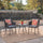 Virasat  Outdoor Patio Seating Set 2 Chairs and Table