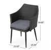 Virasat  Outdoor Patio Seating Set 2 Chairs and Table