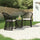 Virasat  Outdoor Patio Seating Set 2 Chairs 1 Table