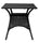 Virasat  Outdoor Patio Seating Set 2 Chairs and 1 Table Set Black