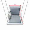 Virasat Single Seater Hanging Swing Without Stand For Balcony, Garden Swing (Acrylic)-VIRASAT FURNITURE & FURNISHING