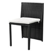 Virasat Outdoor Patio Seating Set 2 Chairs and 1 Table Set (Black)-VIRASAT FURNITURE & FURNISHING