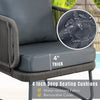 VIRASAT FURNITURE OUTDOOR ROPE 6-SEATER SOFA SET (GREY)