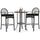 Virasat Outdoor Bar Sets 2 Chairs and 1 Table Patio Bar Set-VIRASAT FURNITURE & FURNISHING