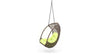 Virasat Single Seater Hanging Swing Without Stand For Balcony , Garden Swing (Dark Brown )-VIRASAT FURNITURE & FURNISHING