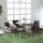 Virasat Outdoor Patio Seating Set 4 Chairs and 1 Table Set (Black + Honey) Braided & Rope