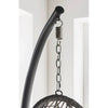 Virasat Single Seater Hanging Swing With Stand For Balcony, Garden Swing (Grey)-VIRASAT FURNITURE & FURNISHING