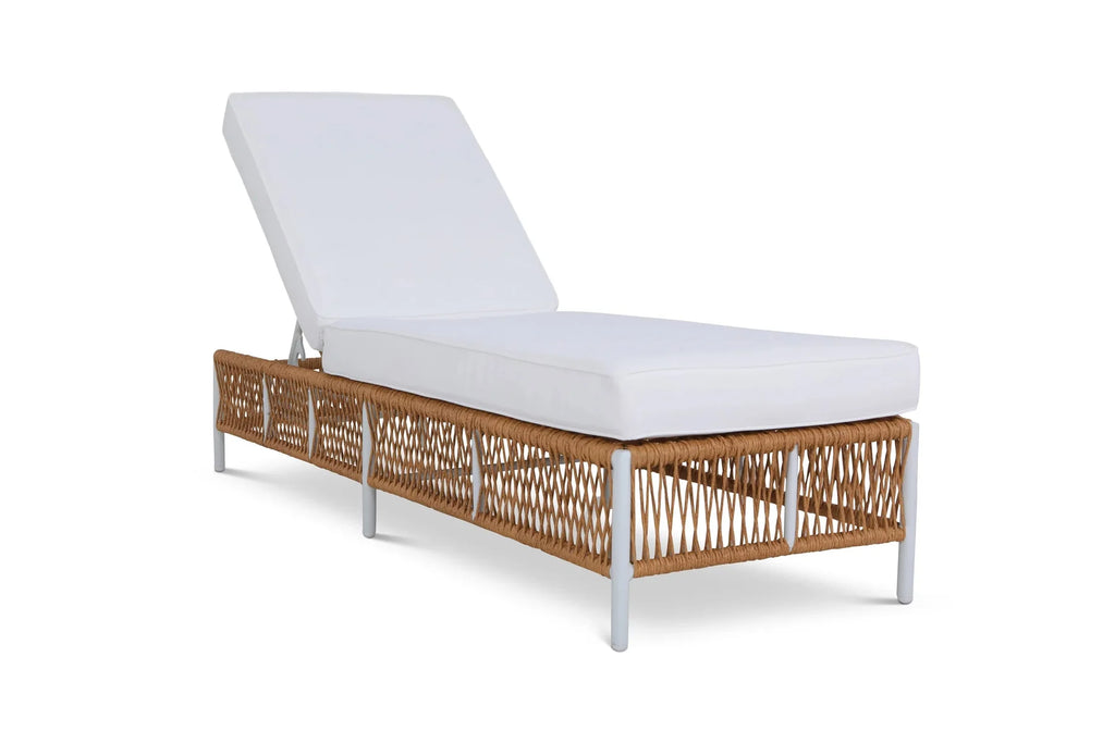 Virasat Outdoor Swimming Poolside Lounger Set of 2 Honey-VIRASAT FURNITURE & FURNISHING
