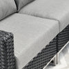 VIRASAT FURNITURE L-SHAPE OUTDOOR RATTAN WICKER SOFA SET 7-SEATER