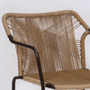 VIRASAT FURNITURE 3-Piece Outdoor Beige Rope Patio Set