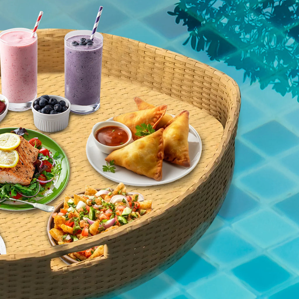 Virasat Luxury Floating Serving Tray For Swimming Pool-VIRASAT FURNITURE & FURNISHING