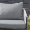 VIRASAT FURNITURE 6 SEATER L-SHAPE OUTDOOR ROPE CONVERSATION SOFA SET (GREY)