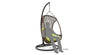 Virasat Single Seater Hanging Swing With Stand For Balcony, Garden Swing (Dark Brown)-VIRASAT FURNITURE & FURNISHING