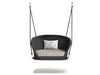 VIRASAT FURNITURE EON SINGLE SEATER HANGING SWING WITHOUT STAND FOR BALCONY & GARDEN SWING (BLACK)