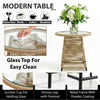 VIRASAT FURNITURE VARQO OUTDOOR PATIO SEATING SET 2 CHAIRS AND 1 TABLE SET (CREAM) BRAIDED & ROPE