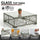 VIRASAT FURNITURE OUTDOOR ROPE SOFA SET 6-SEATER WITH OTTOMAN & CENTER TABLE (GREY) – BRAIDED GARDEN & BALCONY SET