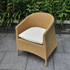 Virasat Outdoor Patio Seating Set 4 Chairs and 1 Table Set (Honey)-VIRASAT FURNITURE & FURNISHING