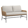 Virasat Outdoor Garden Balcony Sofa Set 2 Seater, 2 Single Seater and 1 Center Table Set (Tan)-VIRASAT FURNITURE & FURNISHING