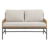 Virasat Outdoor Garden Balcony Sofa Set 2 Seater, 2 Single Seater and 1 Center Table Set (Tan)-VIRASAT FURNITURE & FURNISHING