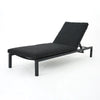 Virasat Outdoor Swimming Poolside Lounger Black-VIRASAT FURNITURE & FURNISHING