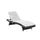 Virasat Outdoor Swimming Poolside Lounger Black-VIRASAT FURNITURE & FURNISHING
