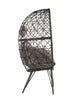 Virasat Single Seater Swing Basket For Balcony & Garden (Black)-VIRASAT FURNITURE & FURNISHING