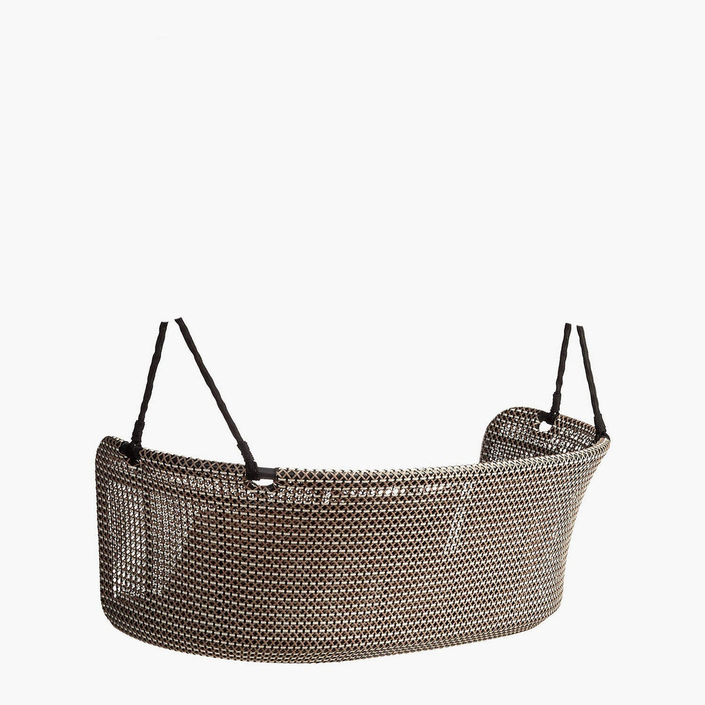 Virasat Double Seater Hanging Swing Without Stand For Balcony, Garden Swing (Brown, Light Brown, White)-VIRASAT FURNITURE & FURNISHING