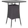 Virasat Outdoor Patio Bar Sets 4 Chairs and 1 Table (Dark Brown)-VIRASAT FURNITURE & FURNISHING