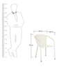 Virasat Outdoor Patio Seating Set 2 Chairs and 1 Table Set (White)-VIRASAT FURNITURE & FURNISHING