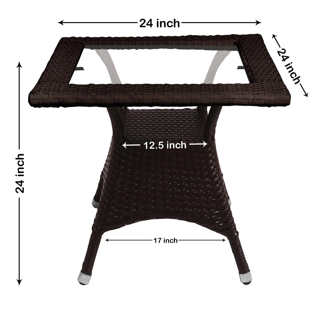 Virasat Outdoor Patio Seating Set 4 Chairs and 1 Table Set-VIRASAT FURNITURE & FURNISHING