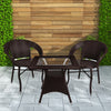 Virasat Outdoor Patio Seating Set 2 Chairs and 1 Table Set-VIRASAT FURNITURE & FURNISHING
