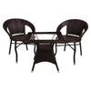 Virasat Outdoor Patio Seating Set 2 Chairs and 1 Table Set-VIRASAT FURNITURE & FURNISHING