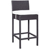 Virasat Outdoor Patio Bar Sets 4 Chairs and 1 Table (Dark Brown)-VIRASAT FURNITURE & FURNISHING