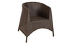 Virasat Outdoor Patio Seating Set 4 Chairs and 1 Table Set (Dark Brown)-VIRASAT FURNITURE & FURNISHING