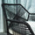 VIRASAT FURNITURE ELICIA OUTDOOR PATIO SEATING SET 2 CHAIRS AND 1 TABLE SET (BLACK) BRAIDED & ROPE