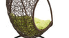 Virasat Single Seater Hanging Swing With Stand For Balcony, Garden Swing (Dark Brown)-VIRASAT FURNITURE & FURNISHING